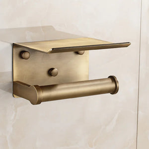 Space Aluminum Wall-Mounted Tissue Holder for Bathroom Mimarta