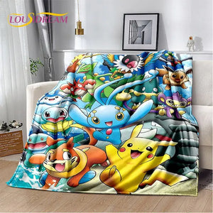Pokemon Soft Plush Blanket Rieworkes