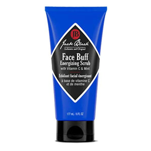 Jack Black Face Buff Energizing Scrub, 6 Fl Oz – Vitamin C & Mint – Deep Cleaning Pre-Shave Cleanser, Men’s Facial Scrub, Remove Oil, Dirt & Dead Skin, Men’s Cleanser, Hydrating Skincare 6 Fl Oz (Pack of 1) Rieworkes