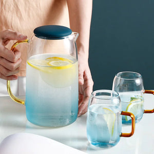Large-Capacity Heat-Resistant Juice Jug Set Mimarta