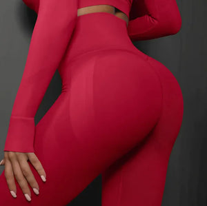 High Waist Seamless Yoga Pants Rieworkes