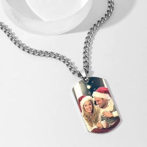Personalized Photo Necklace Mimarta