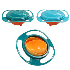 Flying Saucer Bowl with 360-Degree Spill Proof Design Mimarta