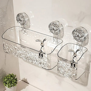 Bathroom Suction Shelf for Towels and Toiletries Mimarta