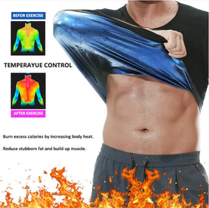 Men's Sauna Suit Compression Top Mimarta