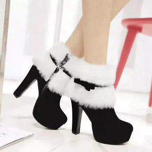 Boots Christmas High Heels Rieworkes