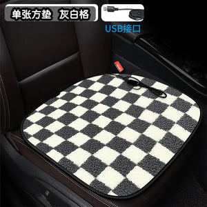 Heated Square Car Seat Cushion for Winter Decor Mimarta