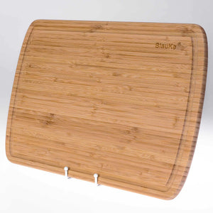 Extra Large Wood Cutting Board 18x12 inch - Butcher Block with Juice Groove, Serving Tray - Wooden Chopping Board for Kitchen Mimarta
