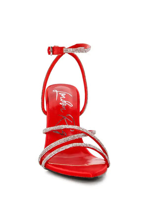 Rhinestone Embellished Stiletto Heels Rieworkes