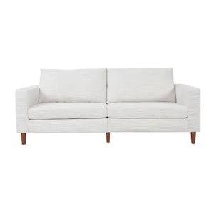 Beige Linen Sofa Rieworkes