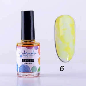 Watercolor Nail Ink Rieworkes