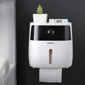 Tissue Box and Bathroom Storage Organizer Shelf Mimarta