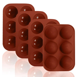 Create Magical Treats with 6-Cavity Semi Sphere Silicone Mold – Perfect for Hot Chocolate Bombs & More Mimarta