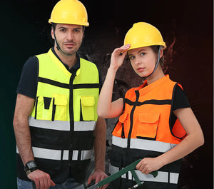 Reflective Safety Vest for Traffic Commanders Mimarta