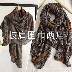 Plaid Scarf for Women Rieworkes