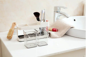 Toothbrush Holder and Organizer Stand for Furniture Mimarta