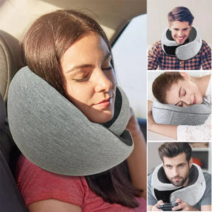 Memory Foam Travel Neck Pillow Rieworkes