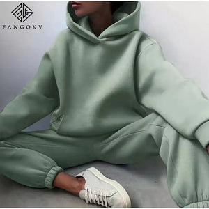 Essential Winter Hoodie Sweat Set Rieworkes