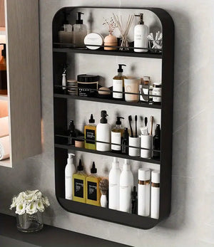 Elegant Wall-Mounted Toilet Shelf for Bathroom Organization Mimarta