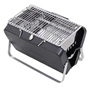 Portable Camping BBQ Folding Cooking Charcoal Coal Stainless Steel Grill Rieworkes