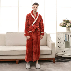 Winter Couple Pajamas and Bathrobe Set for Women Mimarta
