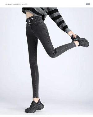Spring New High-Waisted Skinny Pants Collection Mimarta