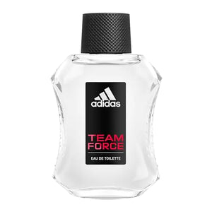 adidas Team Force Eau de Toilette 3.3 fl oz (Pack of 1) Notes of Grapefruit Jasmine and Amber Mens Fragrance Long Lasting Sporty Fragrance Travel Size Rieworkes
