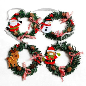Christmas Wreath Wood Christmas Decor Rieworkes