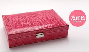 Cosmetic Leather Jewelry Box Rieworkes