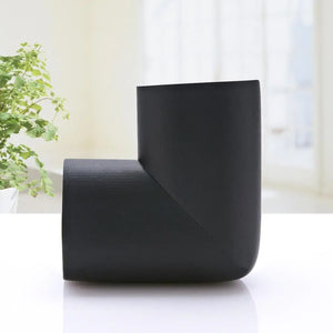 Protective Corner Protectors Child Safety Furniture Edge Foam Black 4-Piece Safety Corner Guard for Home Furniture Baby Proofing & Table Protection Mimarta