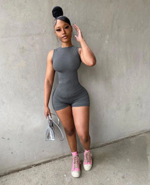 Sexy Bodycon Gym Bodysuit Rieworkes