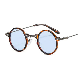 ZLY 2022 New Fashion Round Sunglasses Women Men PC Lens Rieworkes