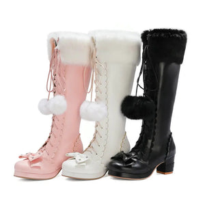 High Boots Winter Warmer Fur Boots Rieworkes