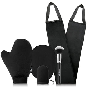 Self Tanning Mitt Applicator Kit, 5 Pack Self Tanner Mitt Applicator, Tanning Mitts Self Tanner Glove, Tanning Glove for Self Tan Mitt, Sunless Tanner Mitt, Muti-Use Self Tanner Mit Tan Mit A Tan Set 5 Rieworkes