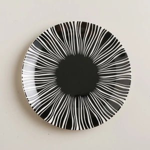 Geometric Pattern Ceramic Plate Rieworkes