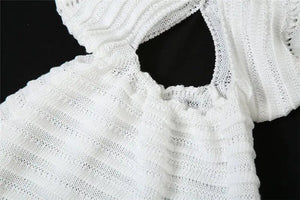 Crochet Knit Maxi Dress Rieworkes