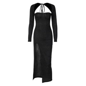 Elegant Maxi Prom Dress Rieworkes