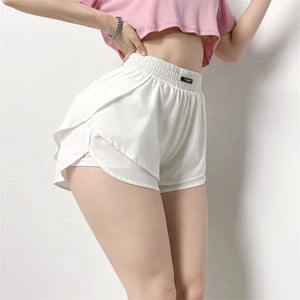 High Waist Sports Gym Shorts For Women Rieworkes