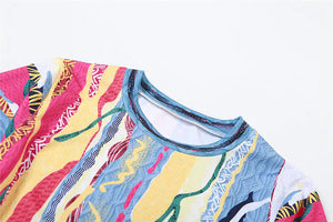 Long Sleeve Printed Mini Short Rieworkes