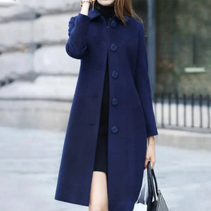 Mid Length Elegant Warm Winter Coat Rieworkes
