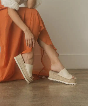 Espadrille Platform Slide Rieworkes