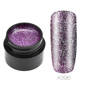 Hybrid Varnishes Gel Nail Polish Set Glitter Rieworkes