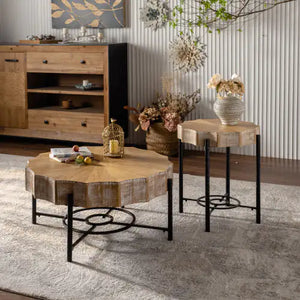 Cedar Coffee Table Set - 2 Piece Set Rieworkes