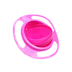 Flying Saucer Bowl with 360-Degree Spill Proof Design Mimarta