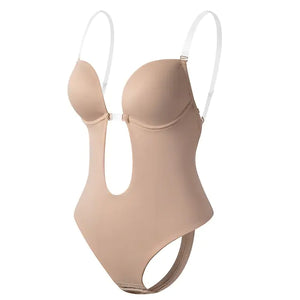 Shapewear Bodysuit Women Deep V-Neck Rieworkes