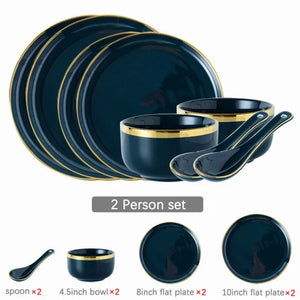 Blue Porcelain Dinner Plates Rieworkes