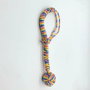 Outdoor EDC Self Defense Keychain with Monkey Fist Rope Mimarta