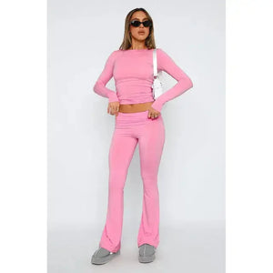 Solid Flare Pants Rieworkes