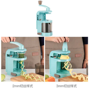Top Chef Spiralizer Hand Cranked Salad Maker is ready Rieworkes