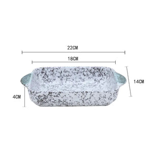 Creative Ceramic Baking Bowl for Microwave Use Mimarta